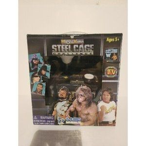 WWF Wrestlemania Steel cage Challenge Plug And Play Game WWE NEW